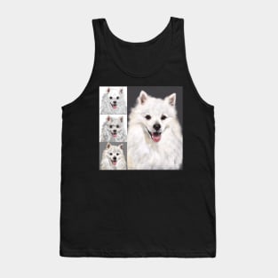 American Eskimo - From Sketch to Portrait Tank Top